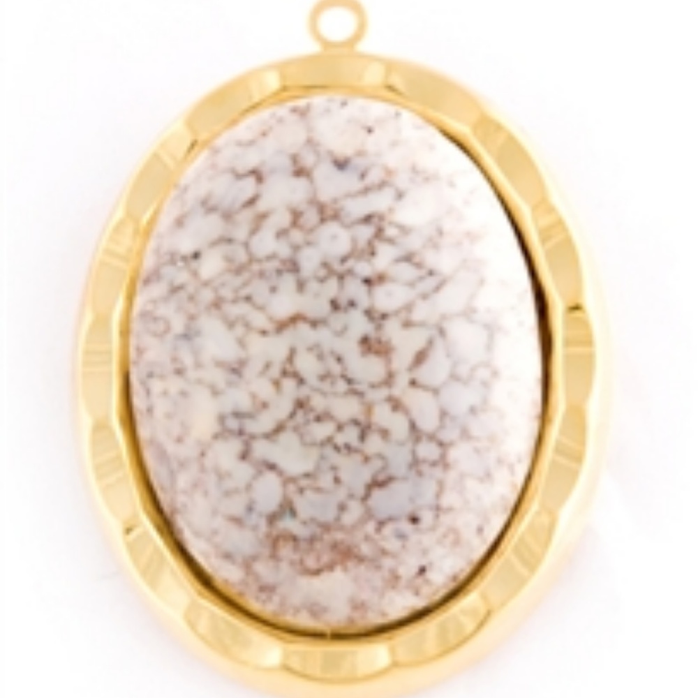 GASOLINE GLAMOUR BROWN MATRIX NECKLACE